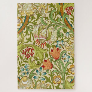 Puzzle Pré-raphate de William Morris Golden Lily Vintage
