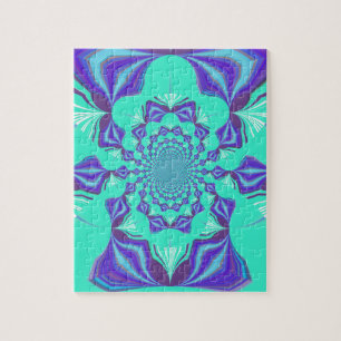 Puzzle Précieux bleu
