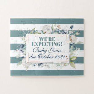 Puzzle Pregnancy Announcement We're Expecting A Baby