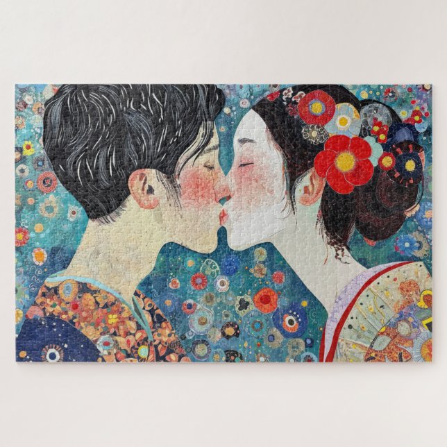 Puzzle Premier baiser (Horizontal)