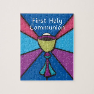 Puzzle Première Communion Congratulations and Blessings