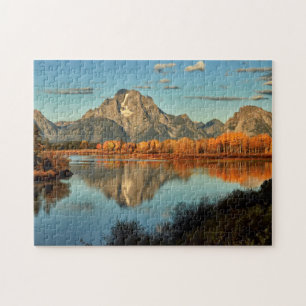 Puzzle Première lumière au Wyoming à la courbure d'Oxb