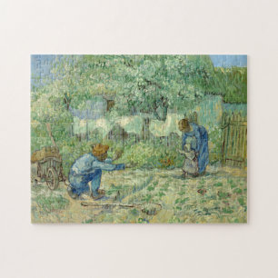 Puzzle Premiers pas, après Millet par Vincent Van Gogh