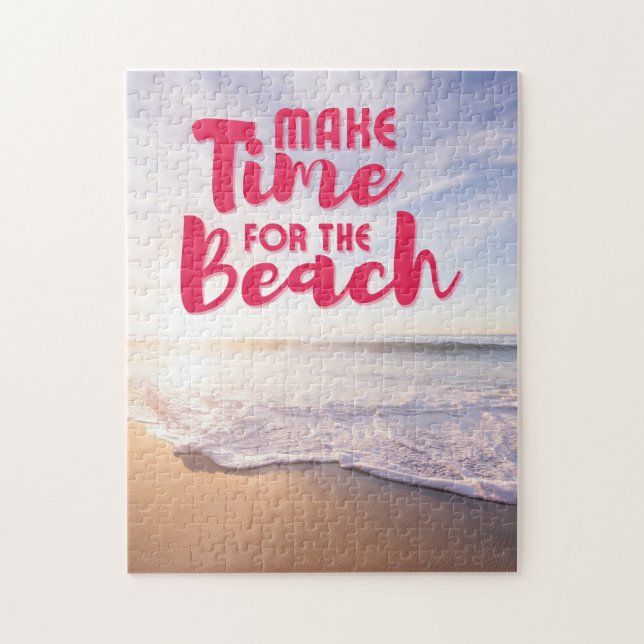 Puzzle Prenez le temps de la plage (Vertical)