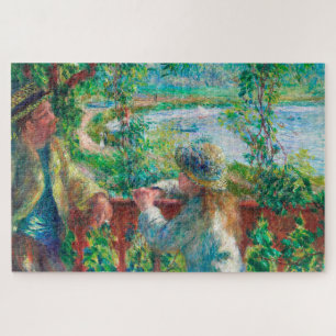 Puzzle Près du lac par Renoir Impressionist Painting