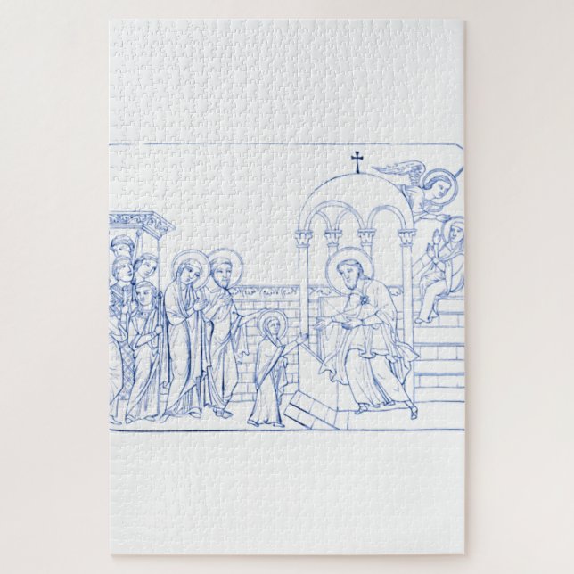 Puzzle Présentation de la Bienheureuse Vierge Marie (Vertical)