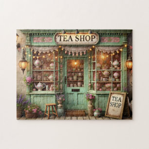 Puzzle Présentation florale de la boutique de thé Whimsic