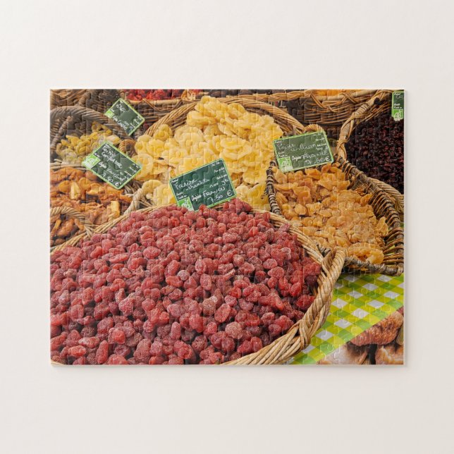 Puzzle Présentoir de fruits secs, 11" x 14", 252 pièces (Horizontal)