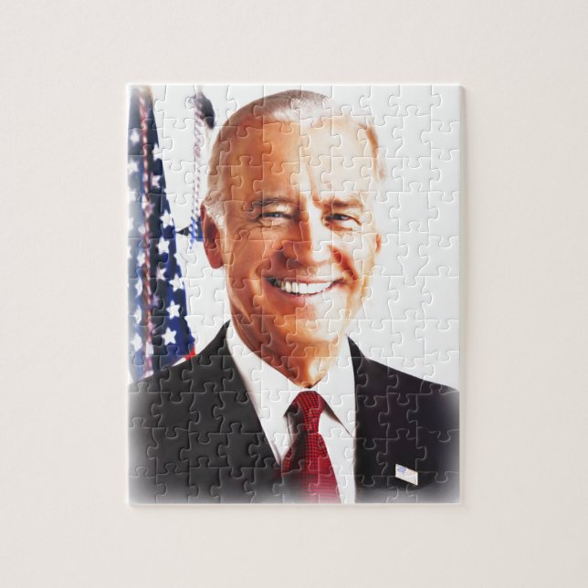 Puzzle Président des États-Unis Joe Biden (Vertical)