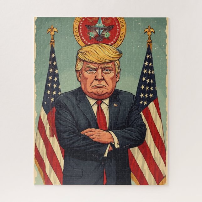 Puzzle President Trump  (Vertical)