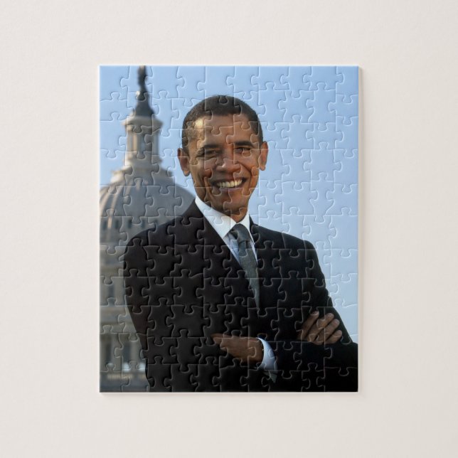 Puzzle présidentiel de Barack Obama (Vertical)