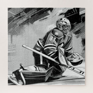 Puzzle Prêt à Tout - Gardien de but de hockey sur glace