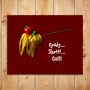 Puzzle Prêt Sketti Go Fork de Spaghetti Italien