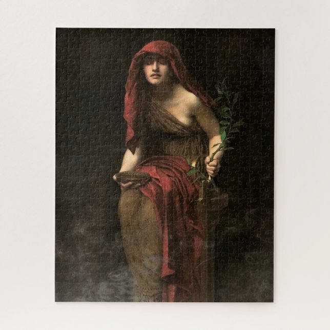 Puzzle Prêtre de Delphes par John Collier (Vertical)