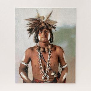 Puzzle Prêtre serpent, un Indien d'Amérique