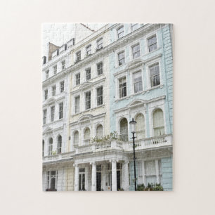 Puzzle Pretty Pastel Maisons Londres Royaume-Uni