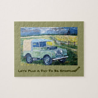 Puzzle Prévoyons un jour pour être casse-tête spontanée