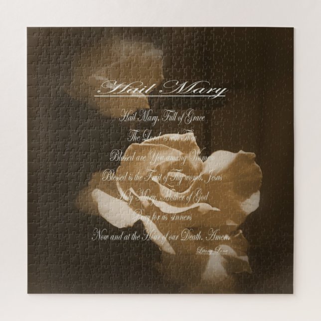 Puzzle Prière de Hail Mary (Vertical)