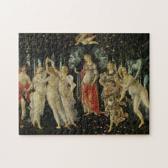 Puzzle Primavera / Allégorie du printemps par Botticelli (Horizontal)