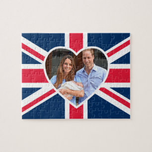 Puzzle Prince George - William et Kate