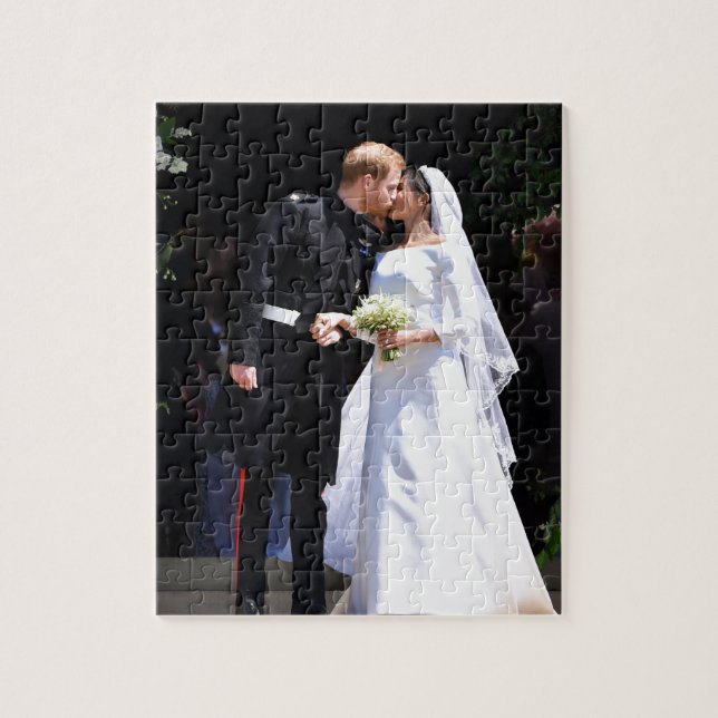 Puzzle Prince Harry et Meghan Markle Mariage royal (Vertical)