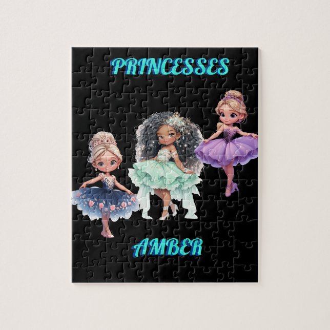 PUZZLE "PRINCESS" PERSONNALISÉ (Vertical)