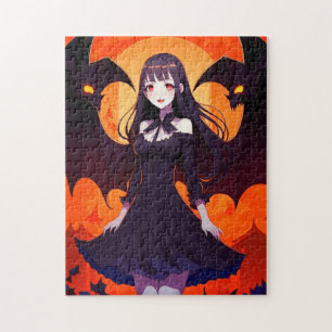 PUZZLE PRINCESS VAMPIRE DES BATS - GOTHIQUE