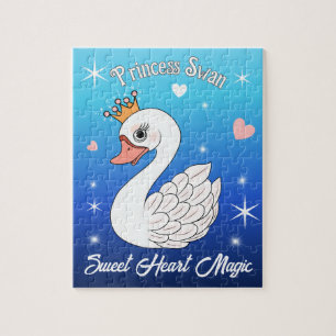 Puzzle Princesse Cœur Sucré de Cygne Magique