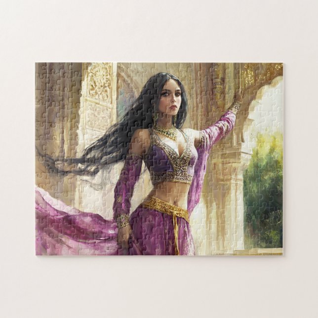 Puzzle Princesse de Fantaisie Arabe Art Palais Enchanté (Horizontal)