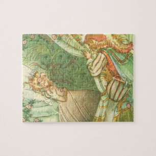 Puzzle Princesse de la Belle au Bois Dormant, Conte de Fé