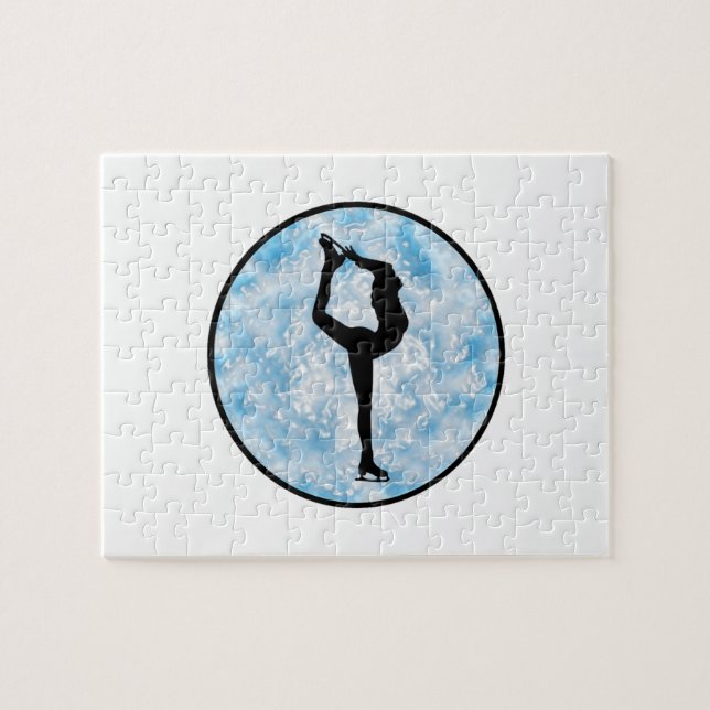 Puzzle Princesse de patinage de glace (Horizontal)