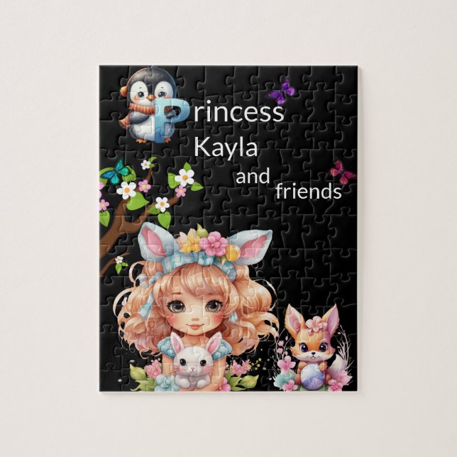 Puzzle Princesse et amis (Vertical)