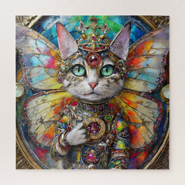Puzzle Princesse Kitty Chat de la Brigade des papillons (Vertical)