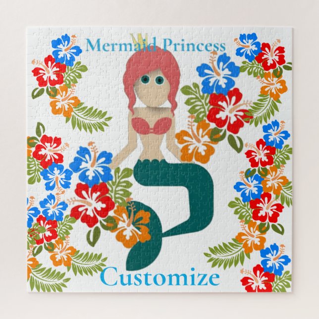 Puzzle Princesse Sirène Roux de Thunder_Cove (Vertical)