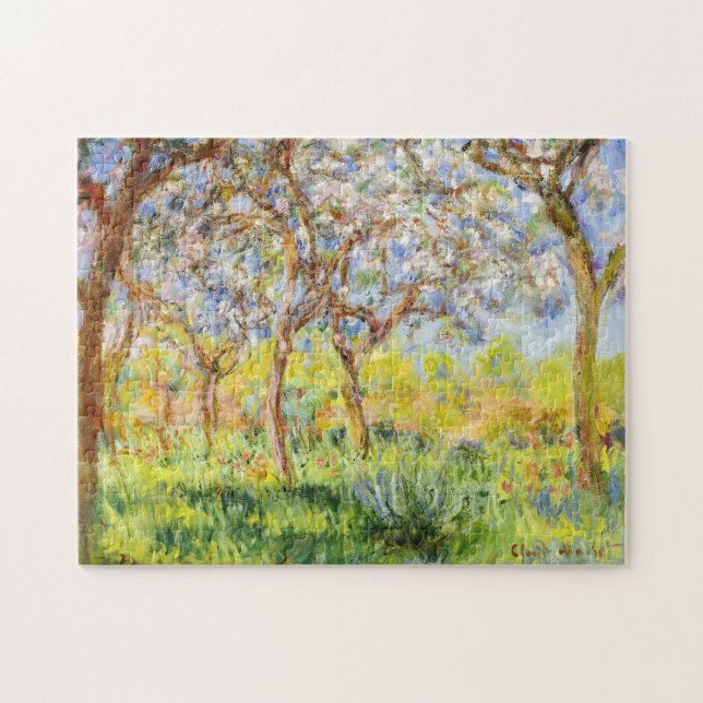 Puzzle Printemps à Giverny Monet Art (Horizontal)