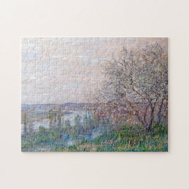 Puzzle Printemps à Vetheuil Monet Art (Horizontal)