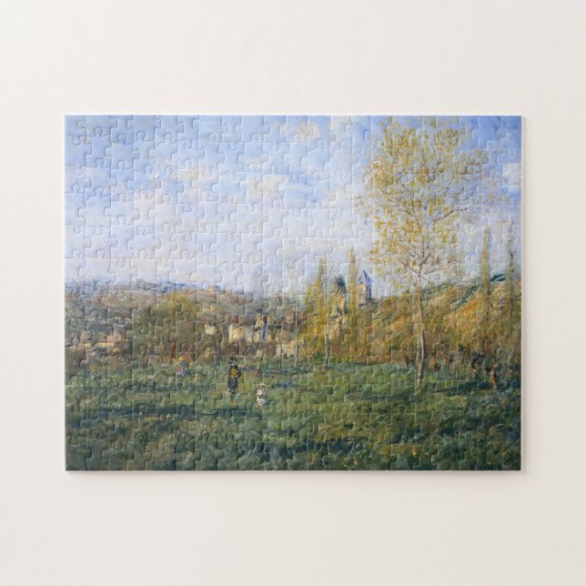 Puzzle Printemps à Vetheuil Monet Art (Horizontal)