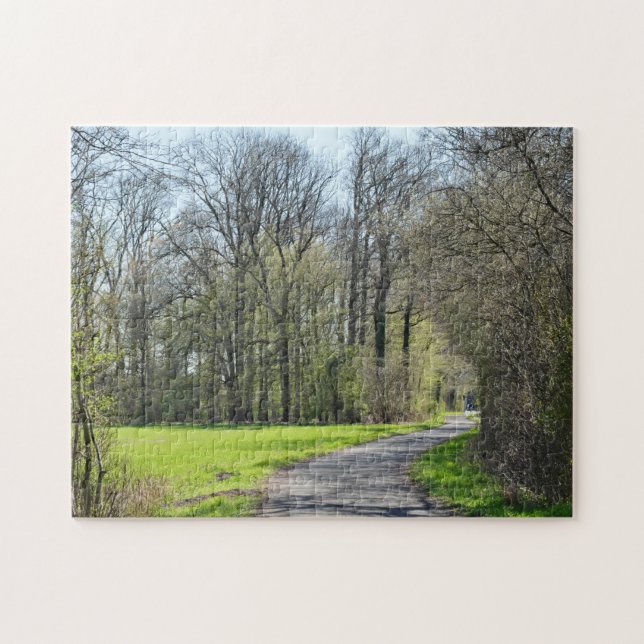 Puzzle Printemps Allemagne | Chemin de sentier de randonn (Horizontal)