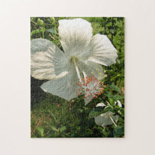 Puzzle printemps blanc, fleur, floral, été, nature,