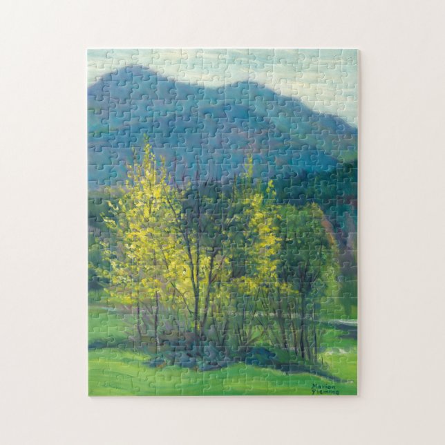 Puzzle Printemps dans les montagnes du Vermont (Vertical)