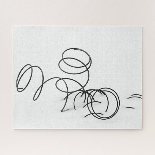 Puzzle Printemps En Mars Art Abstrait (Horizontal)