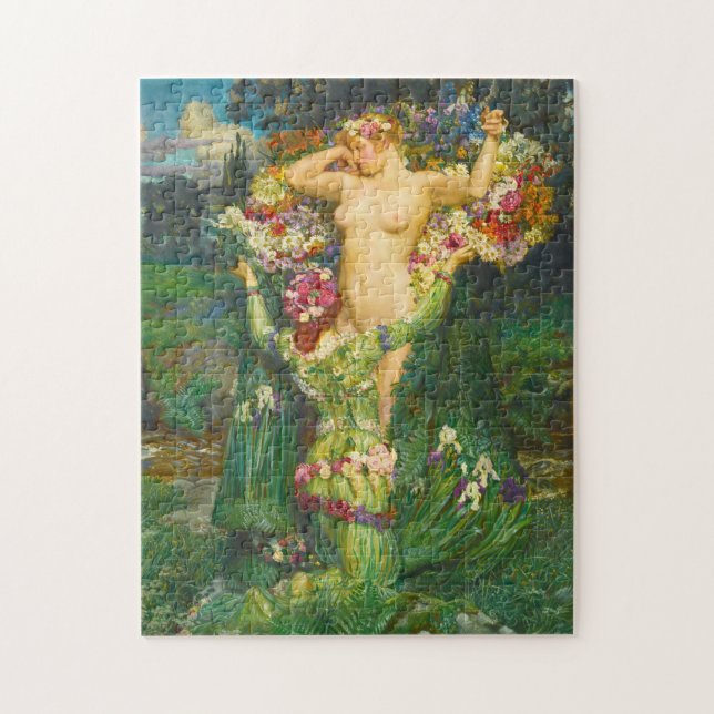 Puzzle Printemps levant | Byam Shaw (Vertical)
