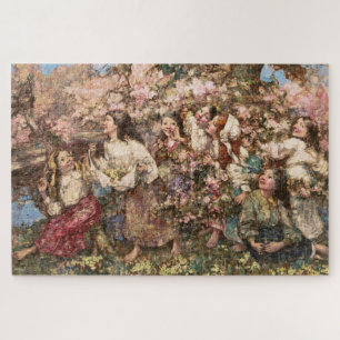 Puzzle Printemps (par Edward Atkinson Hornel)