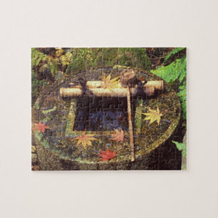 Puzzle Printemps pour la cérémonie du thé, temple Ryanji,
