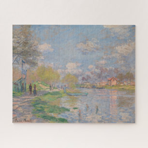 Puzzle Printemps sur la Seine par Monet Impressionniste