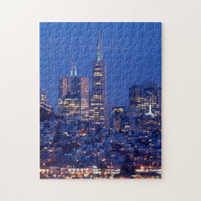 Puzzle Pris du toit de la prison sur Alcatraz (Vertical)