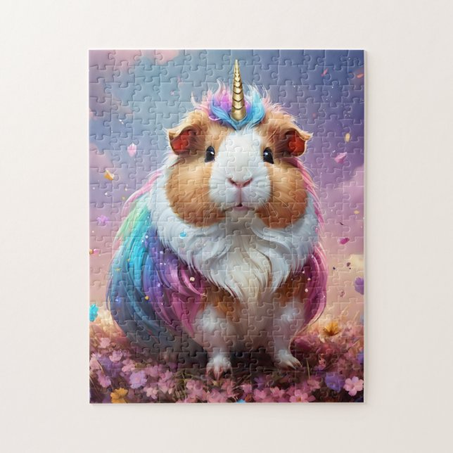 Puzzle Prism Pigtail : Le Cobaye Licorne Radiante, (Vertical)