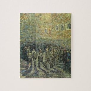Puzzle Prisoners Exercising by Vincent van Gogh