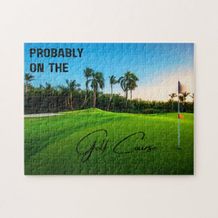 Puzzle Probablement sur le terrain de golf Amoureux du go