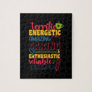 Puzzle Professeur Cadeaux   Enseignant de soins Extraordi